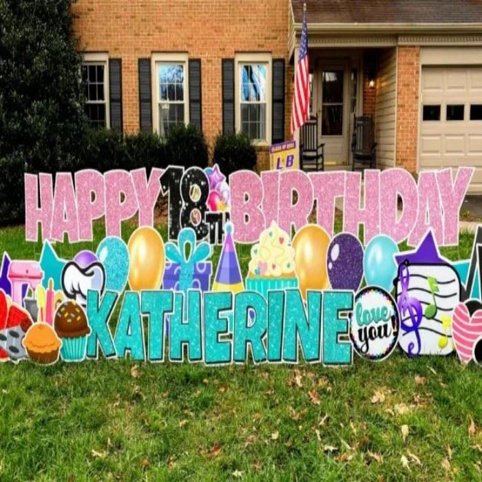 Celebration Yard Card