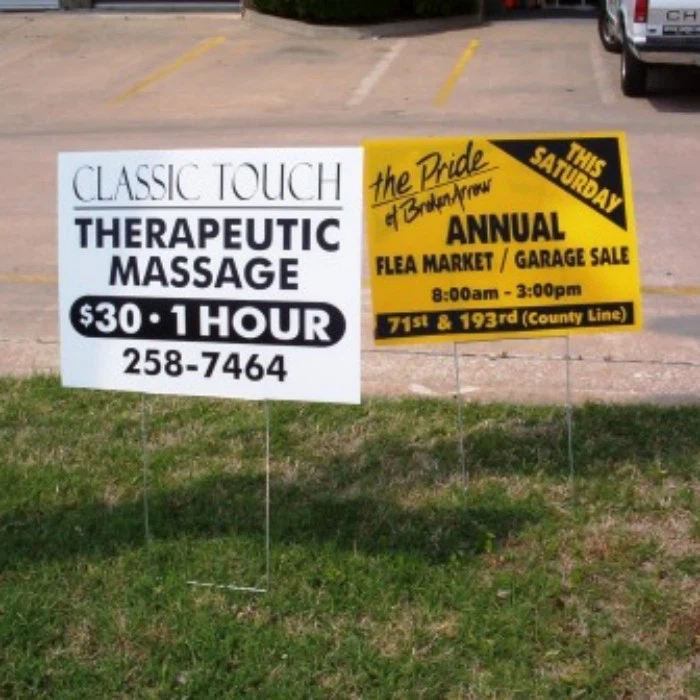 Coroplast Danger Safety Signs