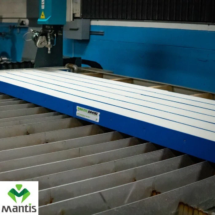 Lightweight Waterjet Cutting Bricks