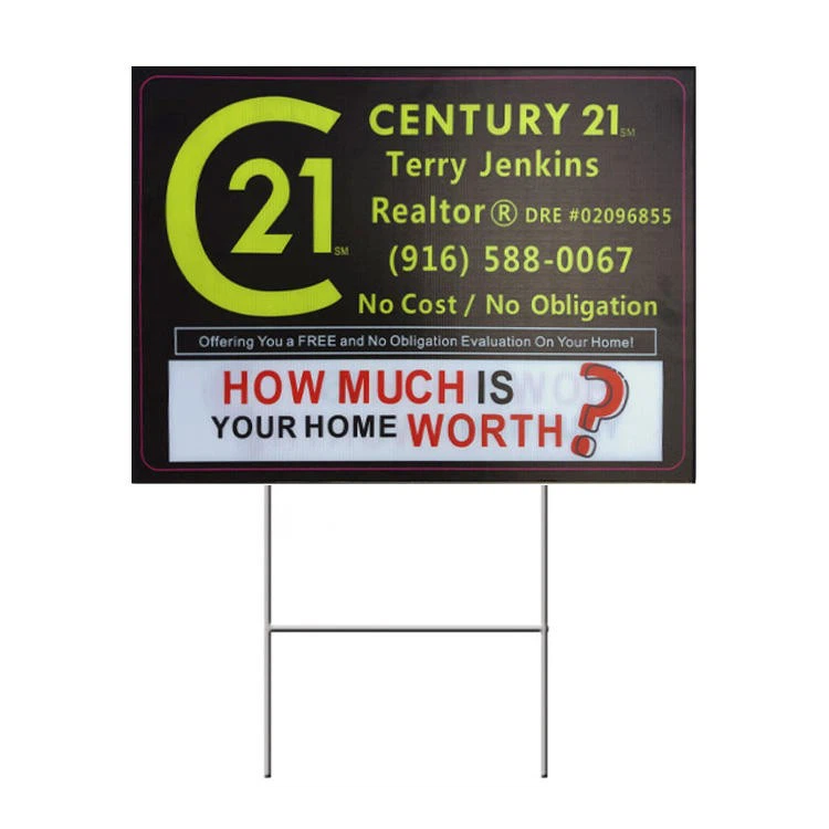 Waterproof Corflute Advertising Sign